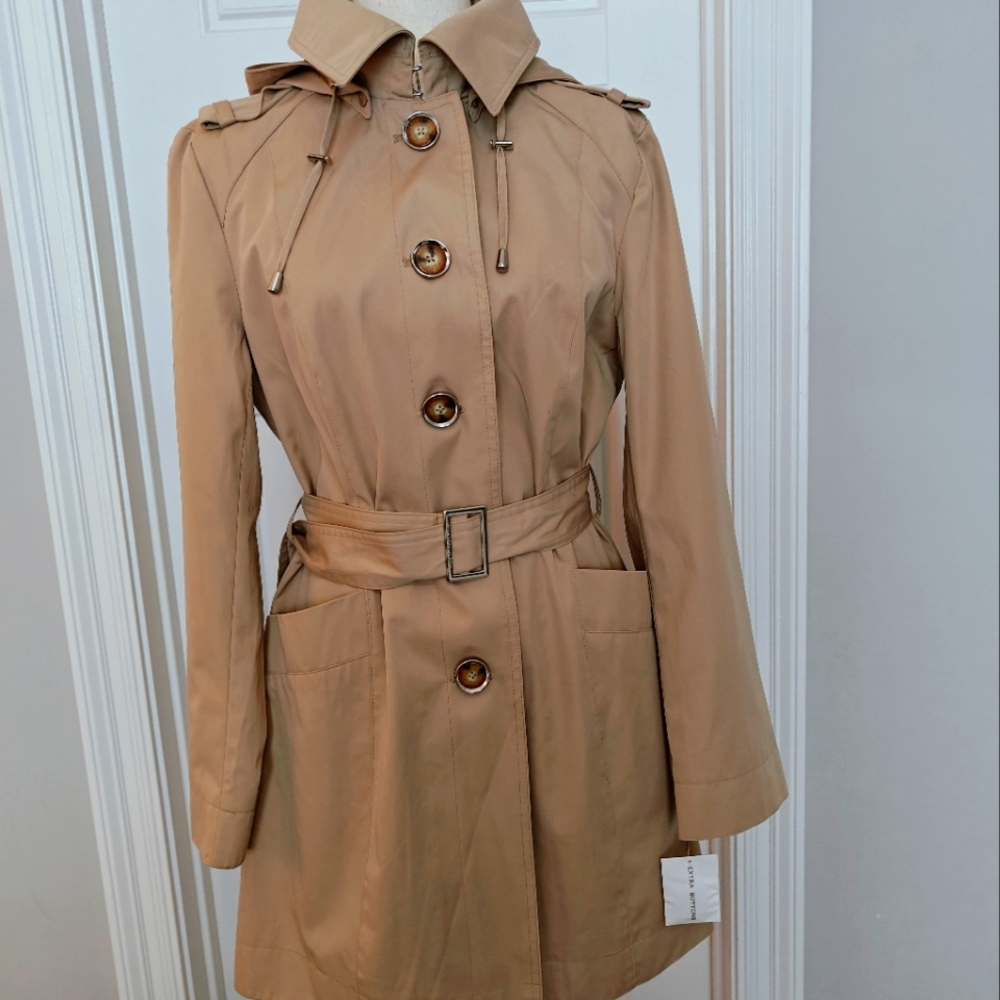 Michael Kors women trench coat size M